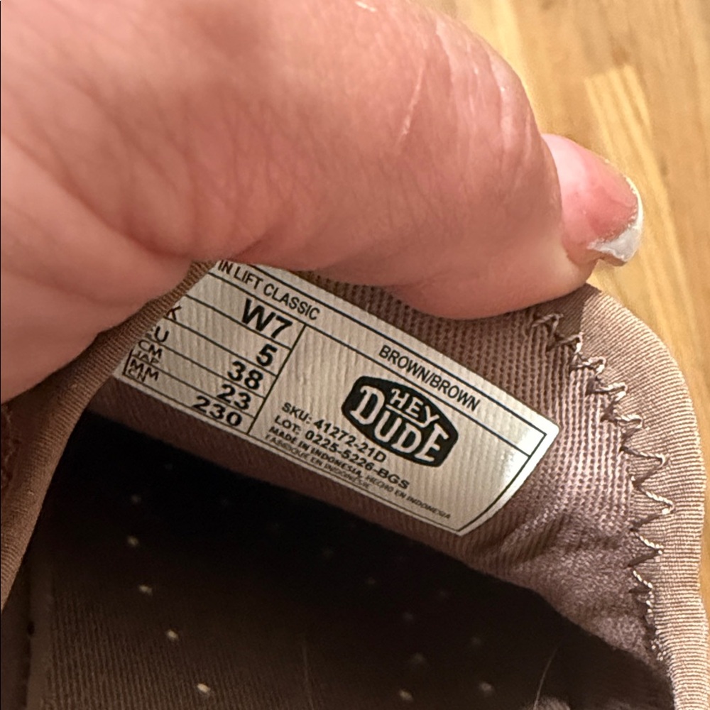 Hey Dude Women’s Suede Slip-On Loafers - Picture 5 of 5